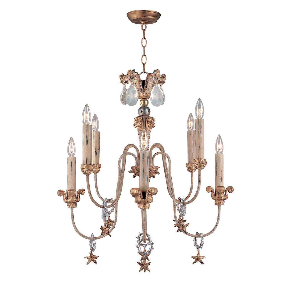 Flambeau Lighting CH1111 Mignon Chandelier, 25 x 25 x 29