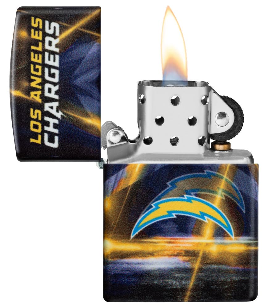 Zippo Nfl Los Angeles Chargers 540 Matte Pocket Lighter