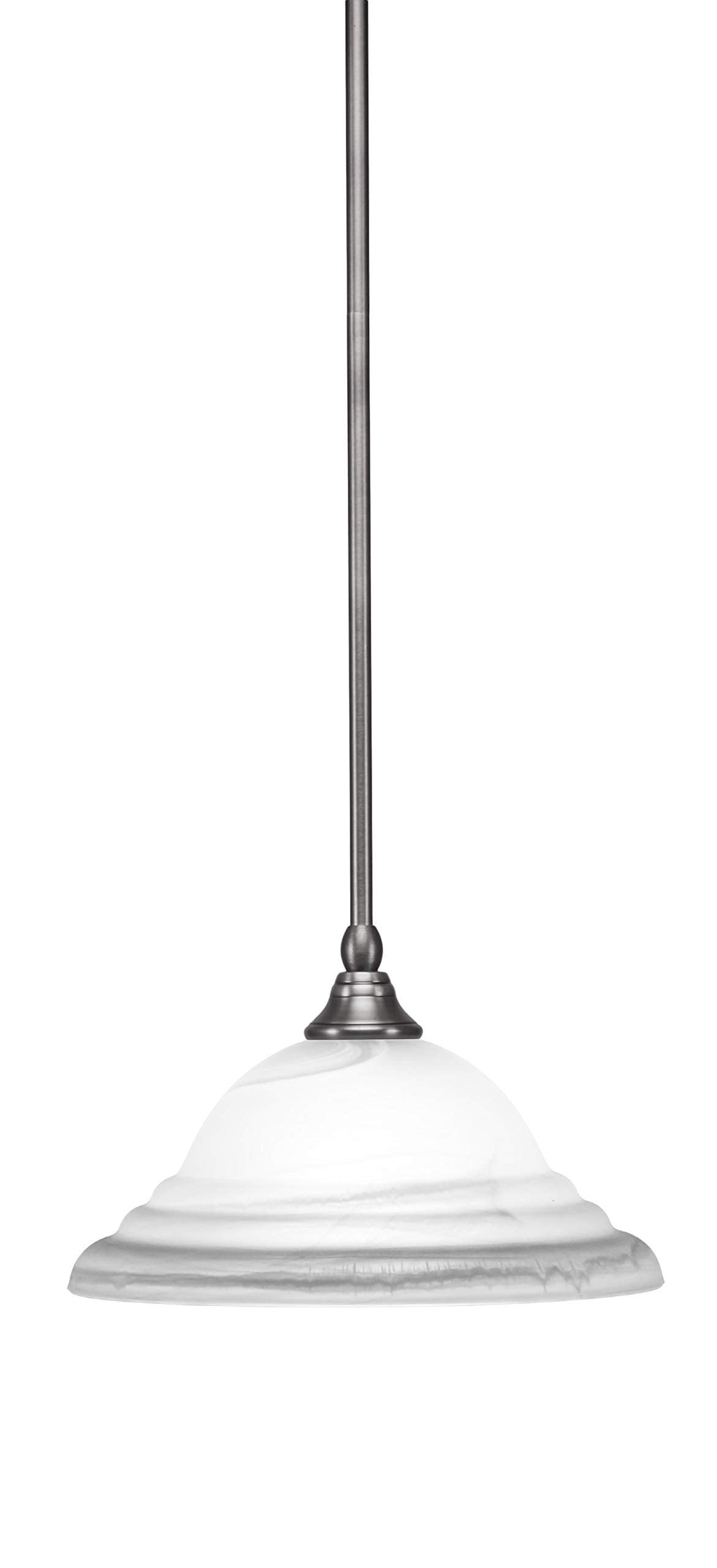 Toltec Lighting 1 Light Mini Pendant In Brushed Nickel (23-Bn-5931)