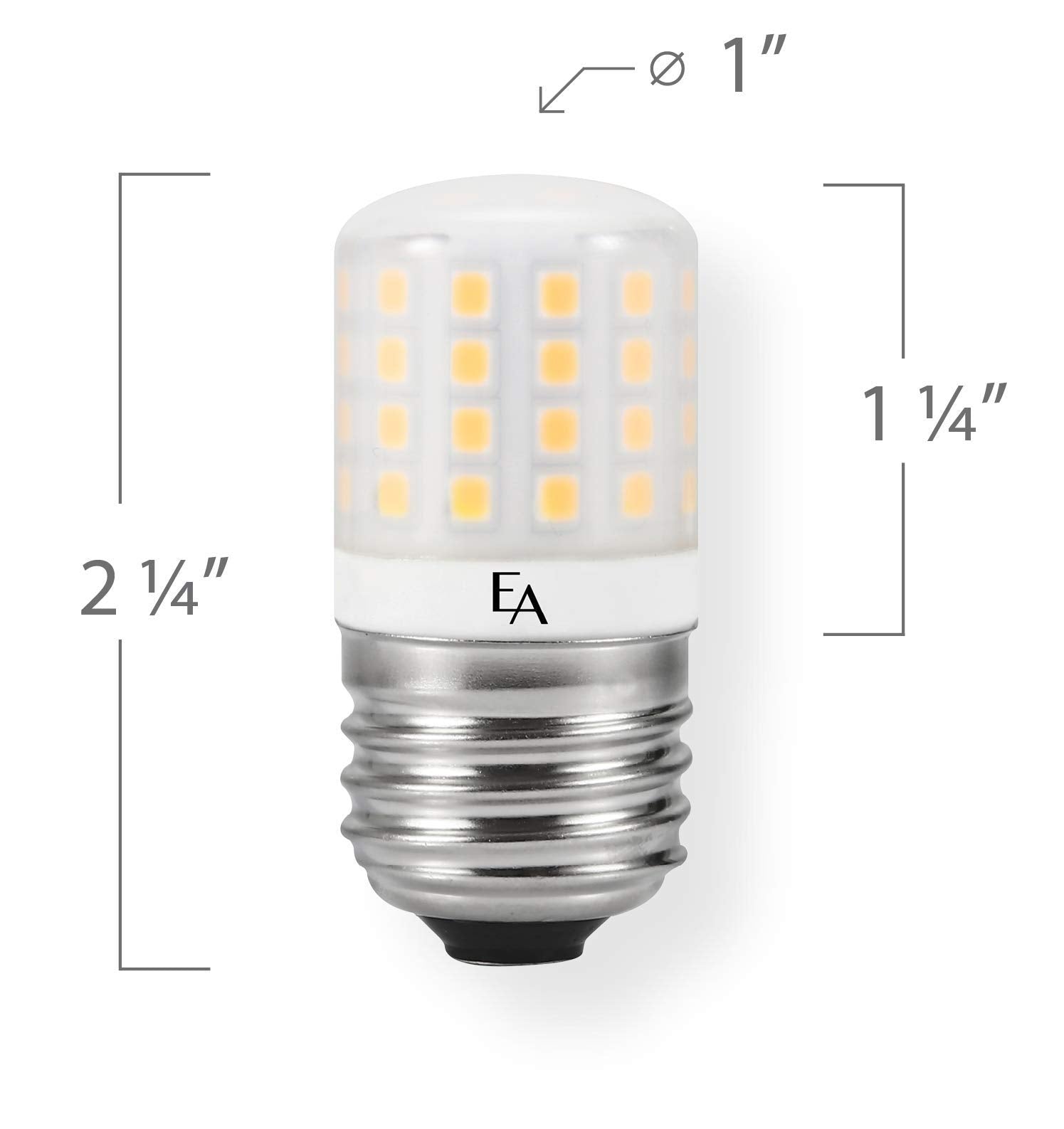 Emeryallen Ea-E26-5.0W-001-309F-D Ja8 Compliant Dimmable Medium Base Led Fan Light Bulb, 120V-5Watt (60W Equivalent) 550 Lumens,