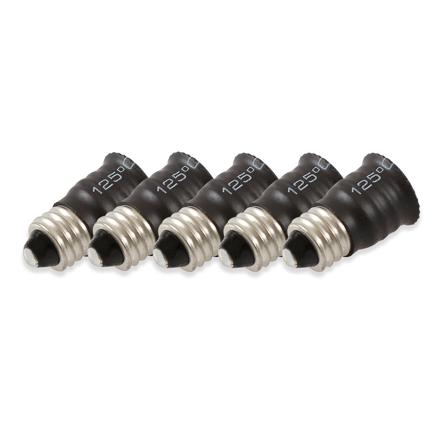 ELECTOP E11 to E12 LED Bulb Base Adapter Converter, 5 Pack, Plastic Lamp Holder
