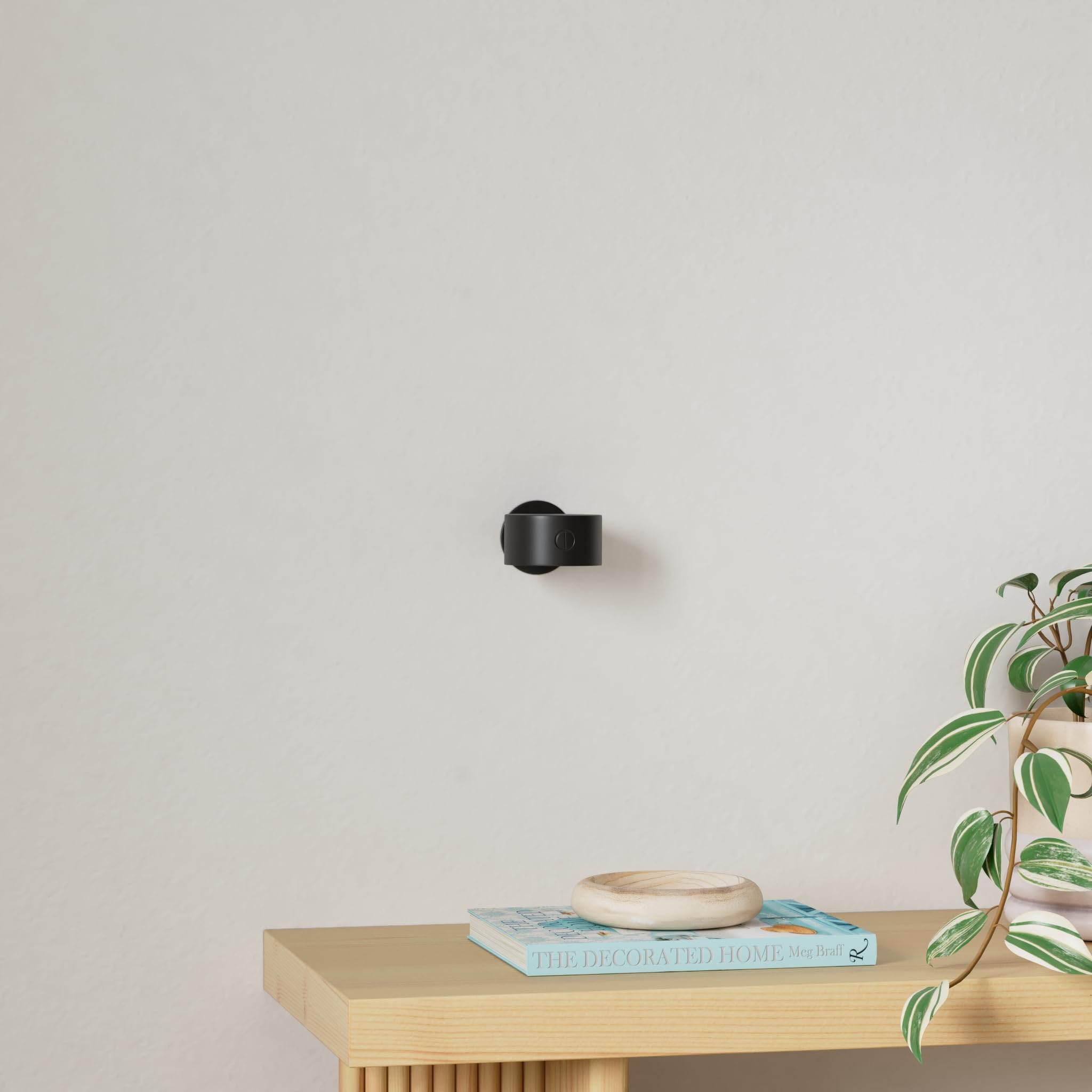 Lightbiz LED Wall Mounted Sconces - 3 Pcs, Dimmable, 3000mAh Rechargeable, 3 Color Temperatures, Black, Model X100
