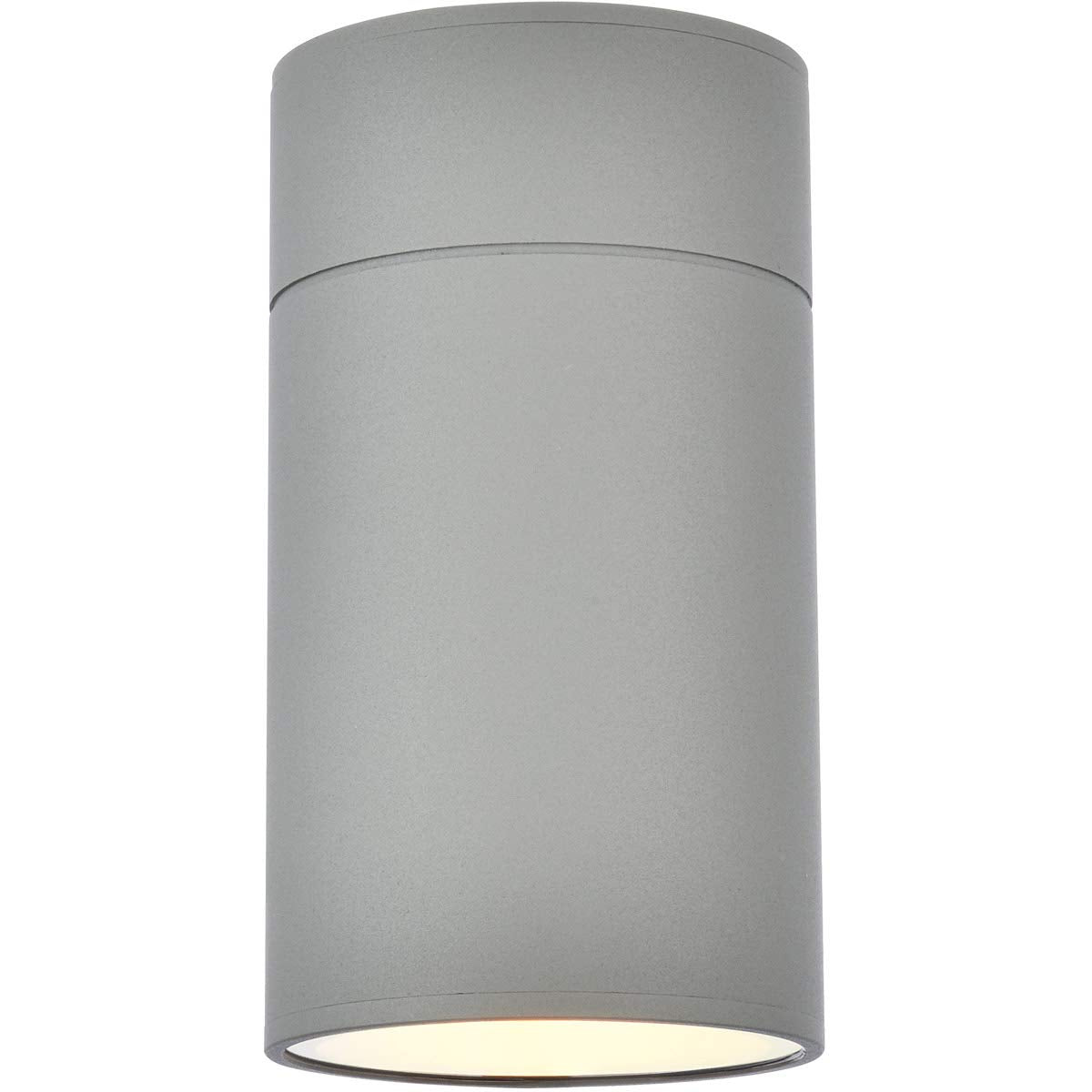 Living District Modern Home Decorative Raine Outdoor Wall in Silver