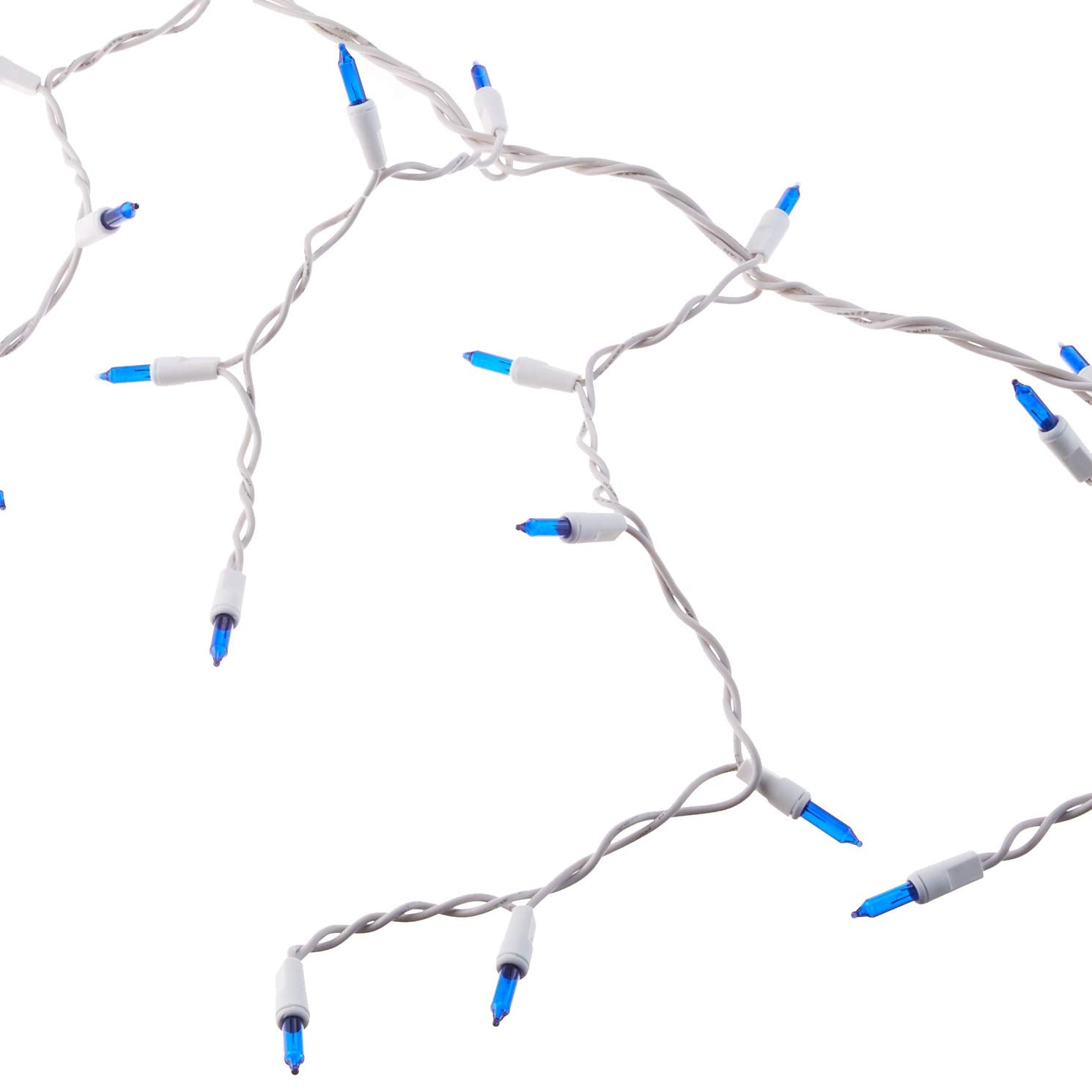 Holiday Wonderland 14087-88 Blue 300 Count Icicle Set Christmas Lights Icicles & Path-Cicles