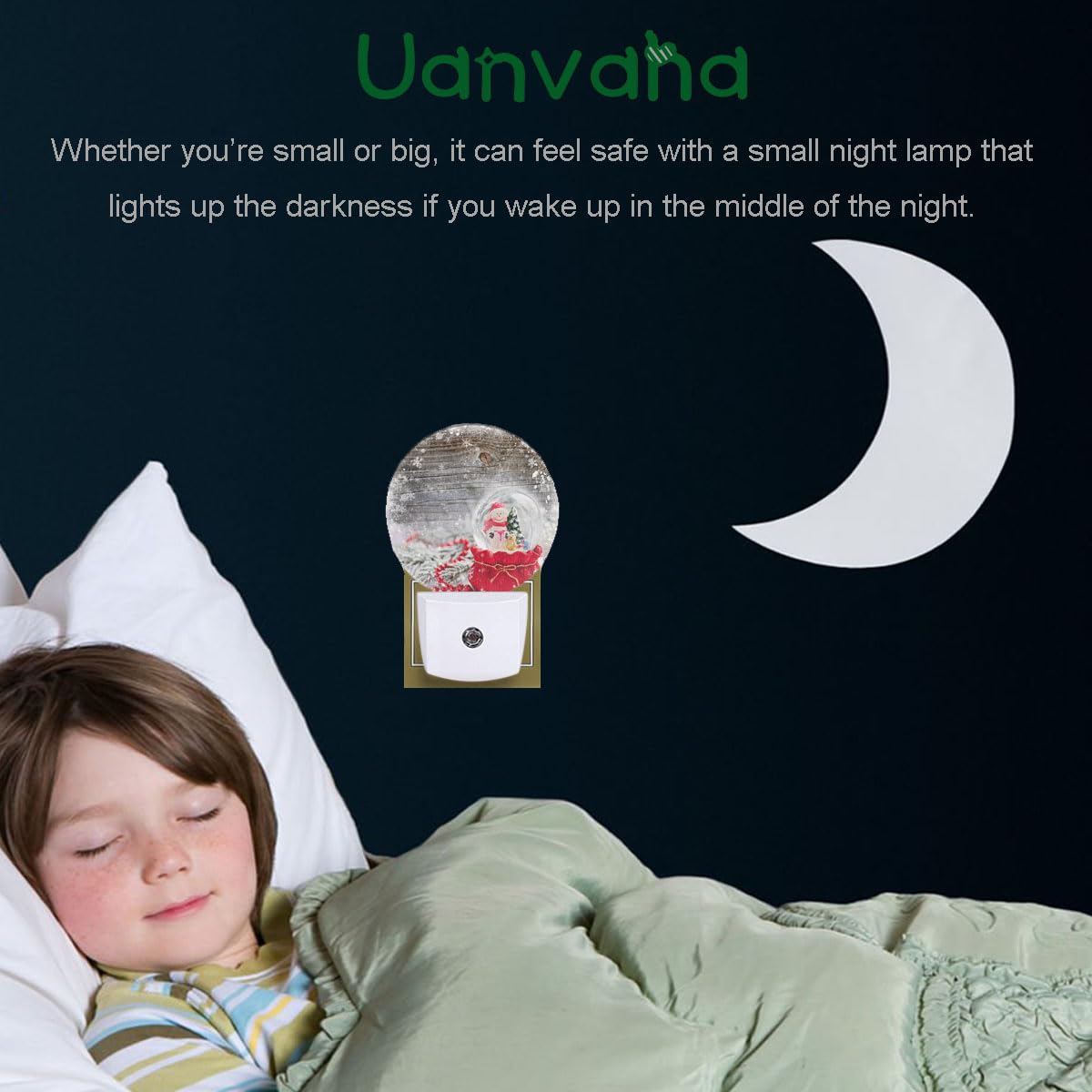 Uanvaha Snowman Ball Night Light Red Xmas Ball Christmas Night Lights Plug Into Wall For Boys Girls, Led Lamp For Stairway/Hallw