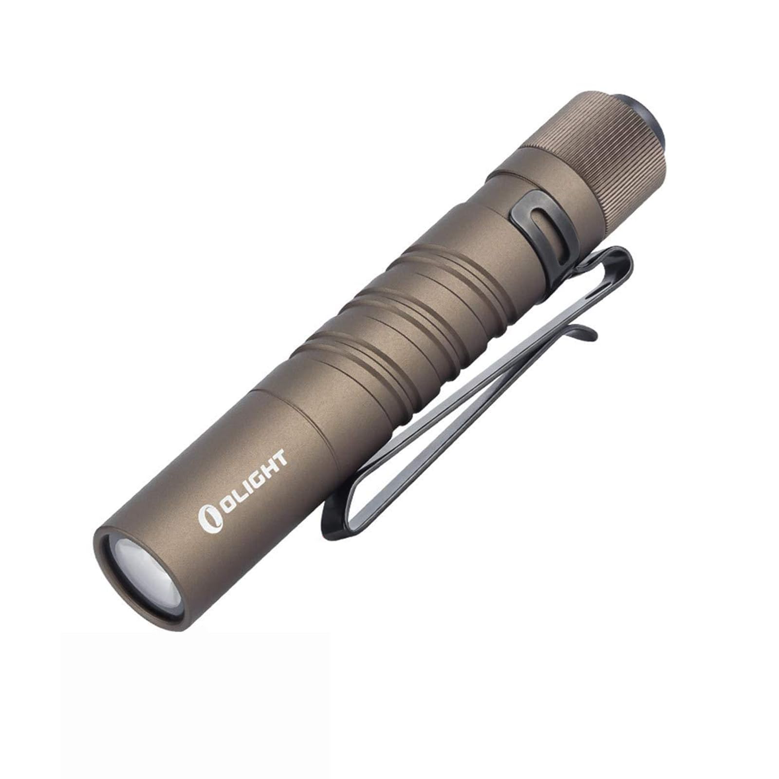 OLIGHT I3T EOS 180 Lumens Dual-Output Slim EDC Flashlight for Camping and Hiking, Tail Switch Flash Light with AAA Battery (Drea