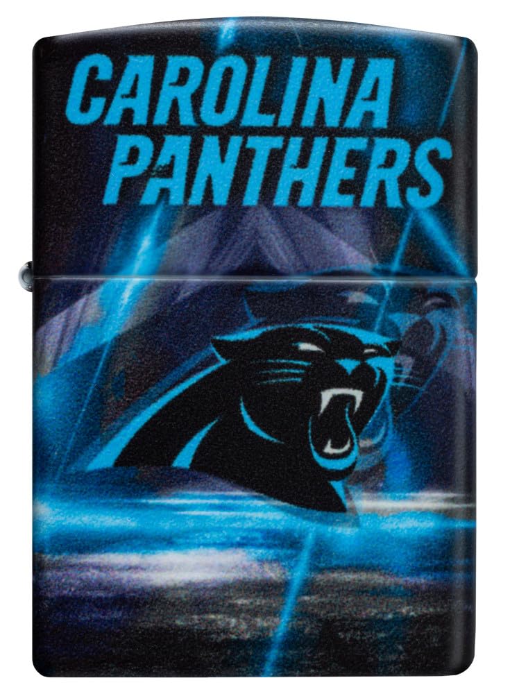 Zippo Nfl Carolina Panthers 540 Matte Pocket Lighter