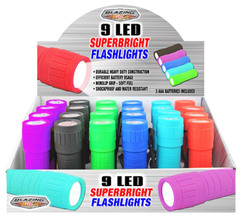 Shawshank++LEDz++Assorted++LED++Flashlight++AAA+Battery24