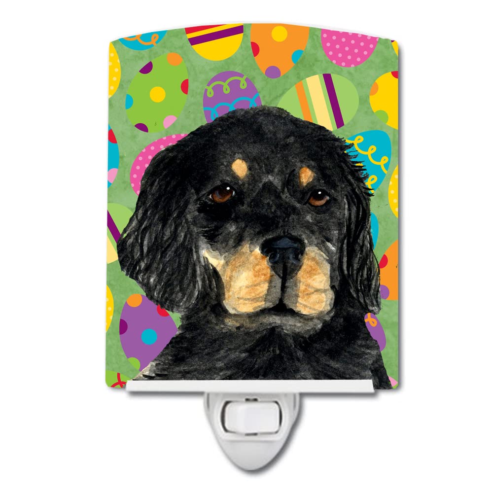 Carolines Treasures Ceramic Night Light, Gordon Setter Design, UL-Certified, 6x4x3in, Multicolor, Model SS4860CNL