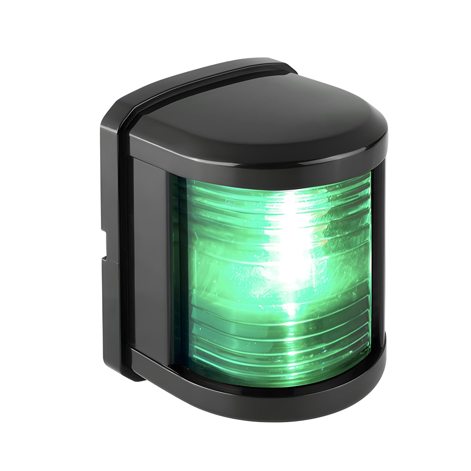 SEAFLO LED Green Starboard Navigation Light – 12V, 1W, IP67 Waterproof, 2NM Visibility, Regular Size, Model SFNL011-RB-02