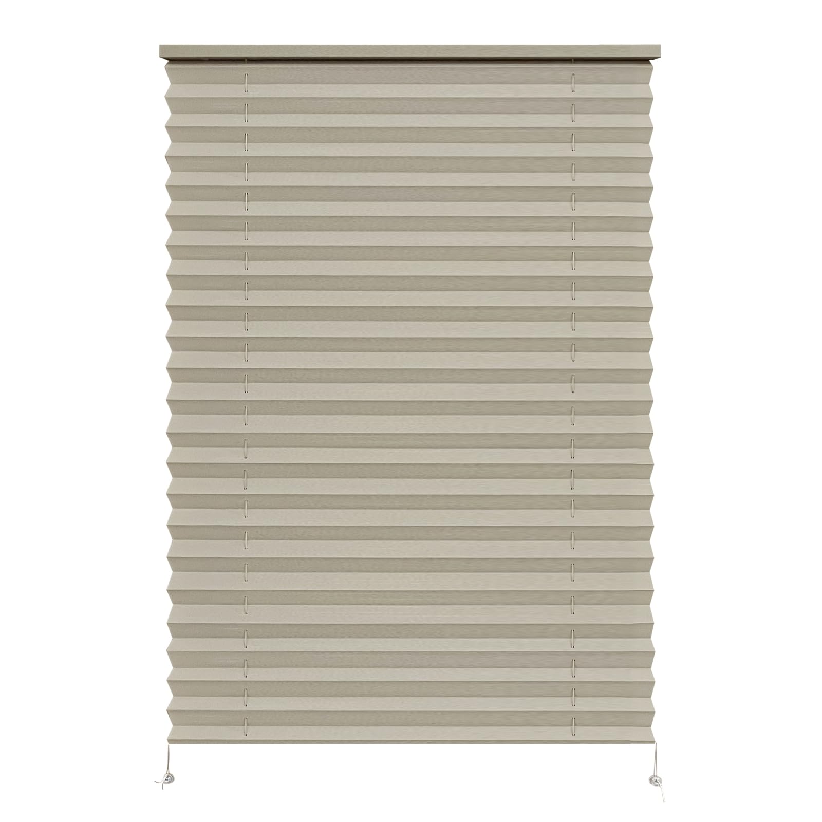 Dulepax Rv Pleated Shades, 29'' W X 50'' L Cappuccino Rv Camper Window Blinds For Travel Trailers And Motorhomes