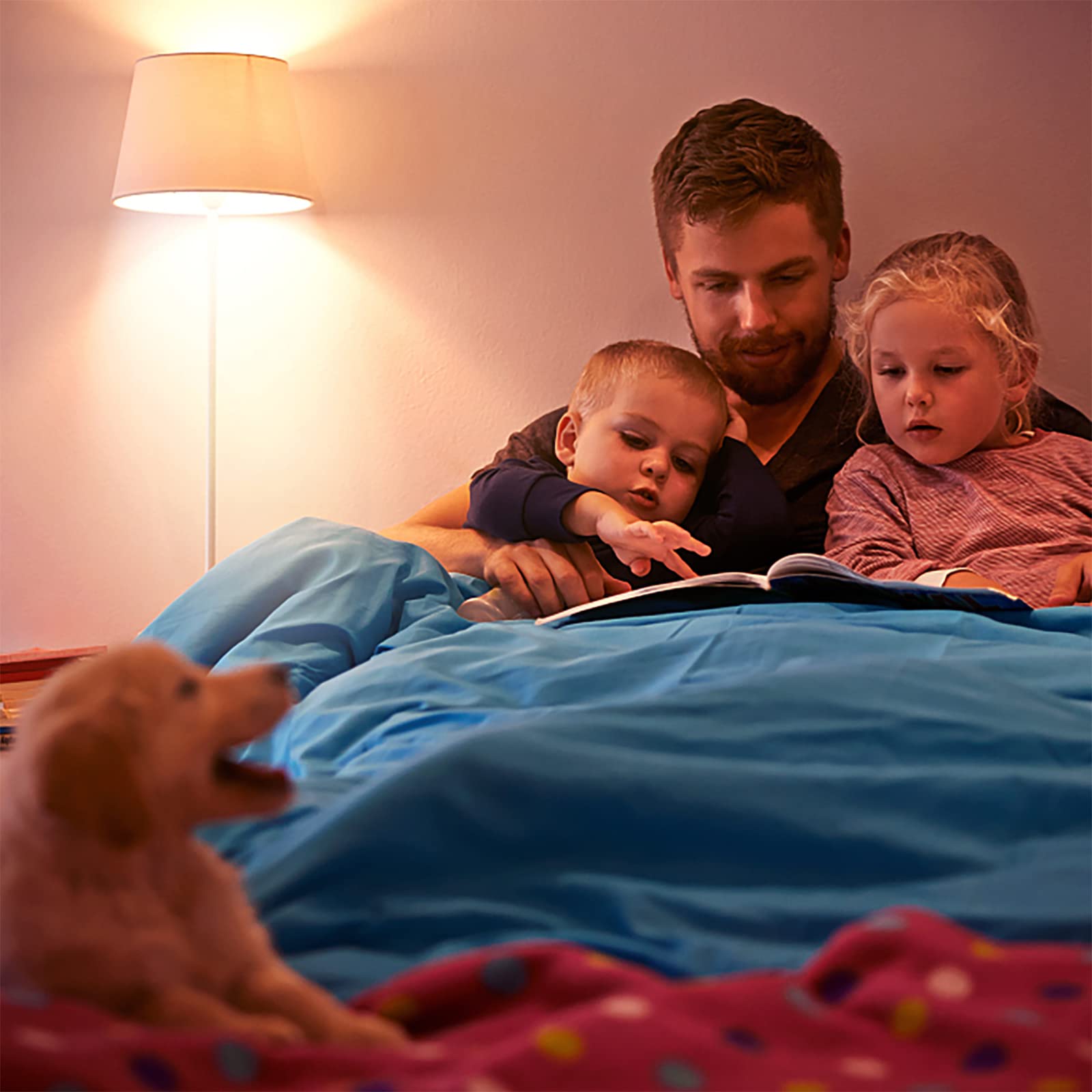 phopollo Smart Light Bulbs RGBW WiFi LED 9W 800 Lumen A19 E26 12 Pack Cool White