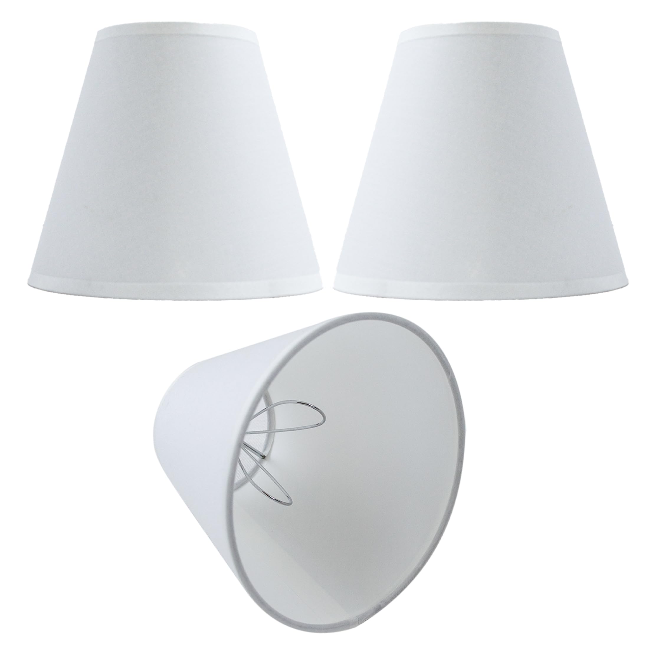 TaMTYH small lamp shade chandelier shades set of 3,Fabric Lampshade for Wall Lamp,chandelier shades,small tadle lamps,For Cuttin