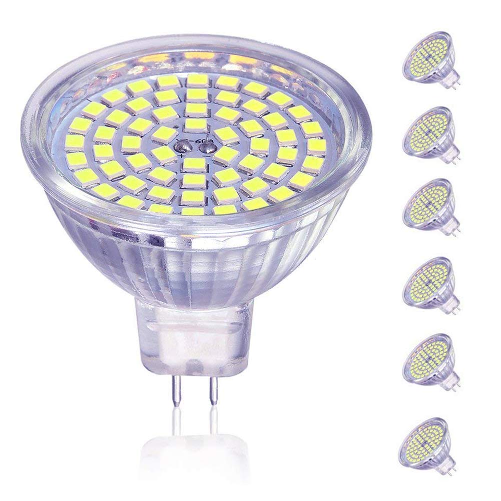 OTTOSEA MR16 LED Bulbs, GU5.3, 5W (50W Equivalent), Daylight White 6000K, 120° Beam Angle, Pack of 6