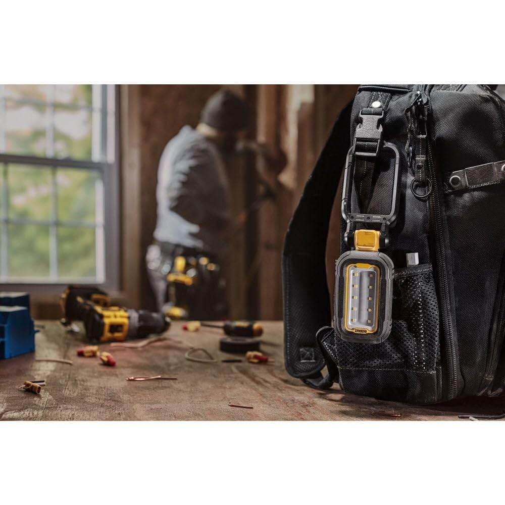 Dewalt Led Light, Powerful And Compact Work Light, Magentic Handle, Usb-C Rechargeable (Dcl182)