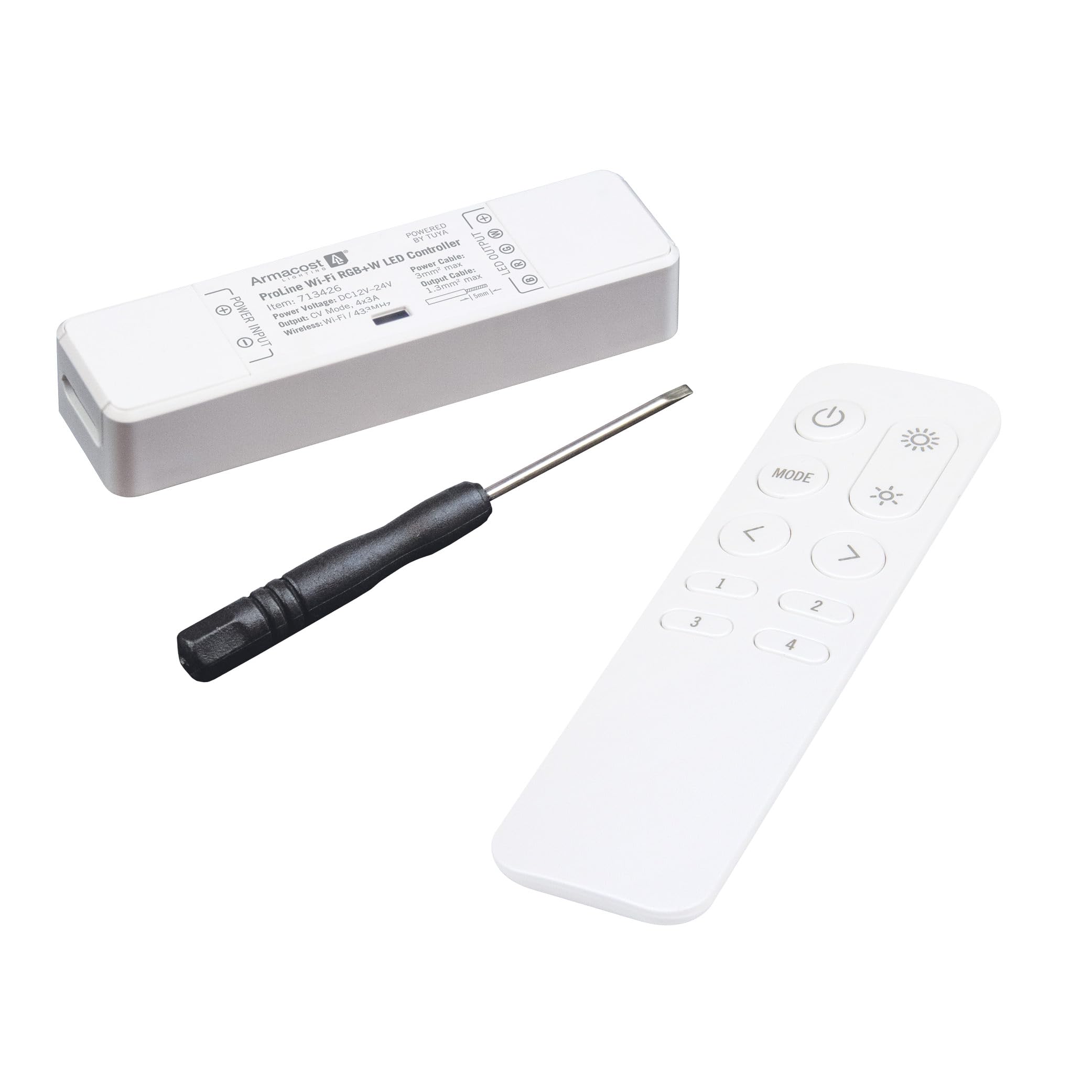 Armacost Lighting ProLine Multicolor RGB + White Wi-Fi LED Controller 713426N