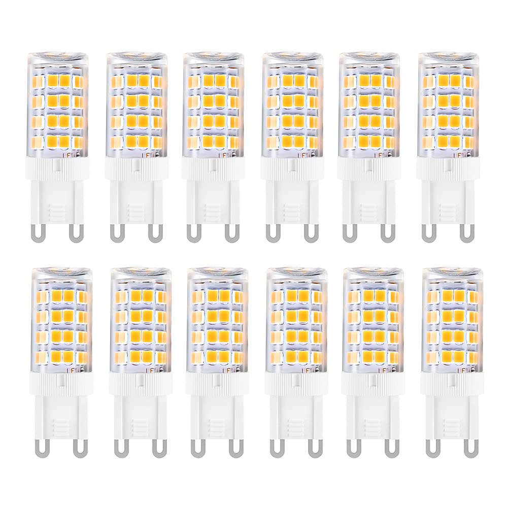 Yosenmi G9 Led Light Bulbs, 5W(40W Halogen Equivalent), 100V-240V, 430Lm, Warm White 3000K, G9 Base Non-Dimmable Light Bulbs For