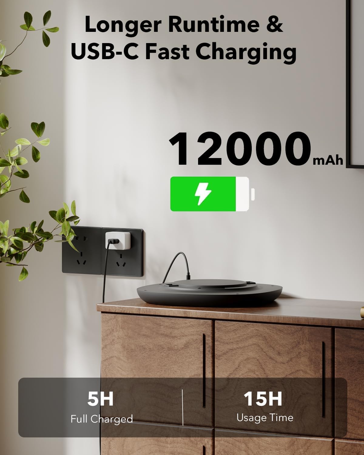 Tedmos Motion Sensor Ceiling Light, 2 Pack, Rechargeable, Wireless, Indoor LED, Black, Model aaa96184-8e31-4d29-804a-ccd5412b