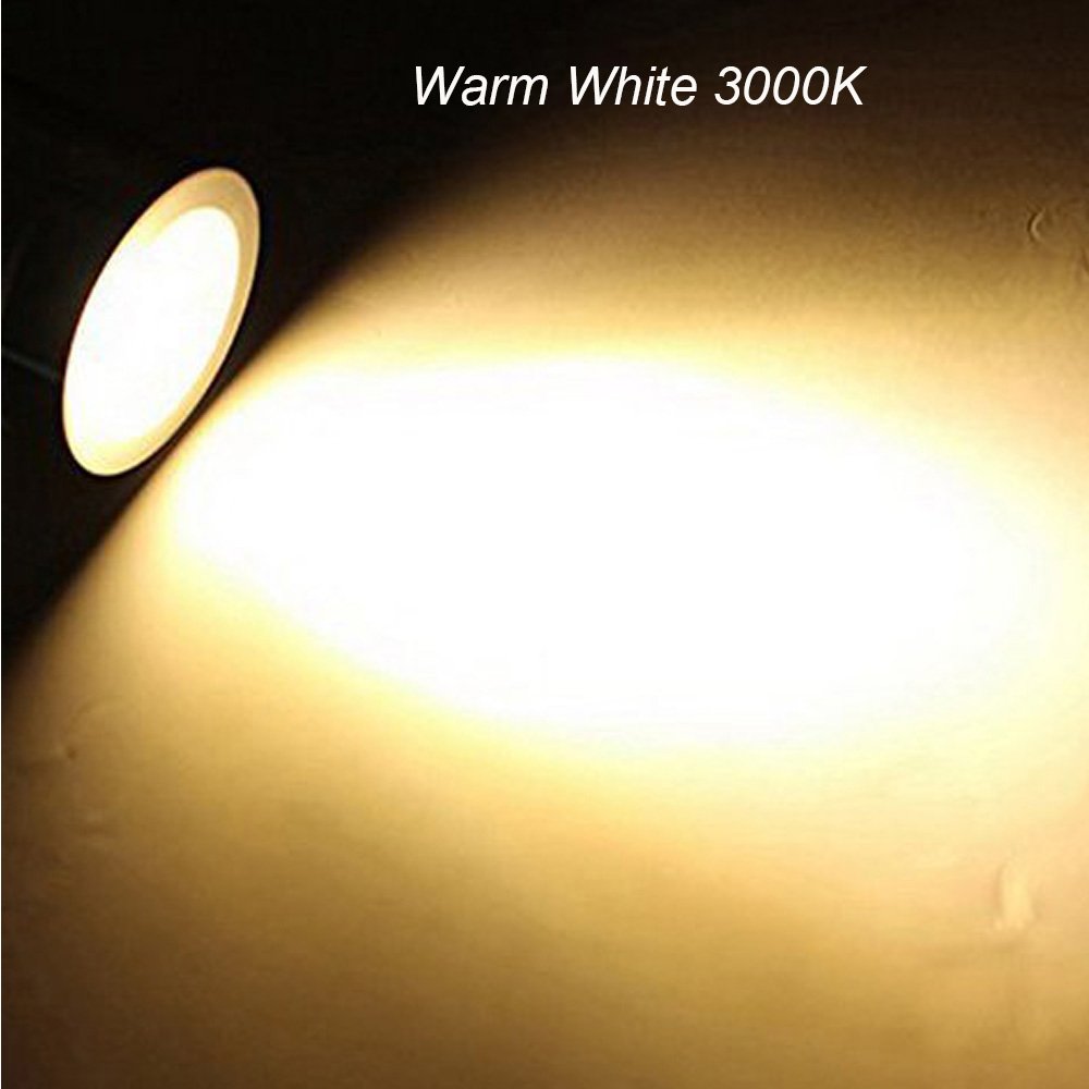 WeFoonLo 5W Wall Mounted Reading Light Flexible Gooseneck LED Sconce Lamp with Plug & Switch for Bedroom, Office, Workbench, Stu