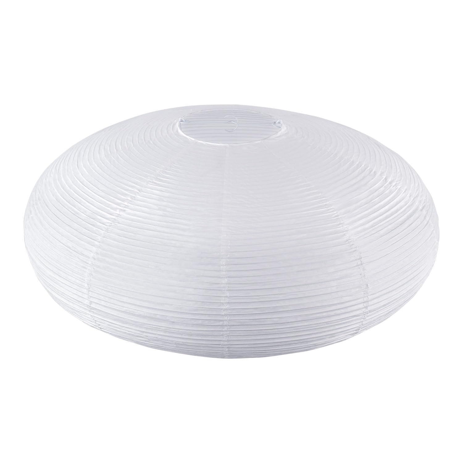 White Oval Paper Lanterns-22&quot; Large Hanging Paper Lantern Lamp, Chinese/Japanese Paper Lantern Pendant Light For Party Decoration, Wedding, Home Decor Paper Ceiling Lampshade(1 Pack)
