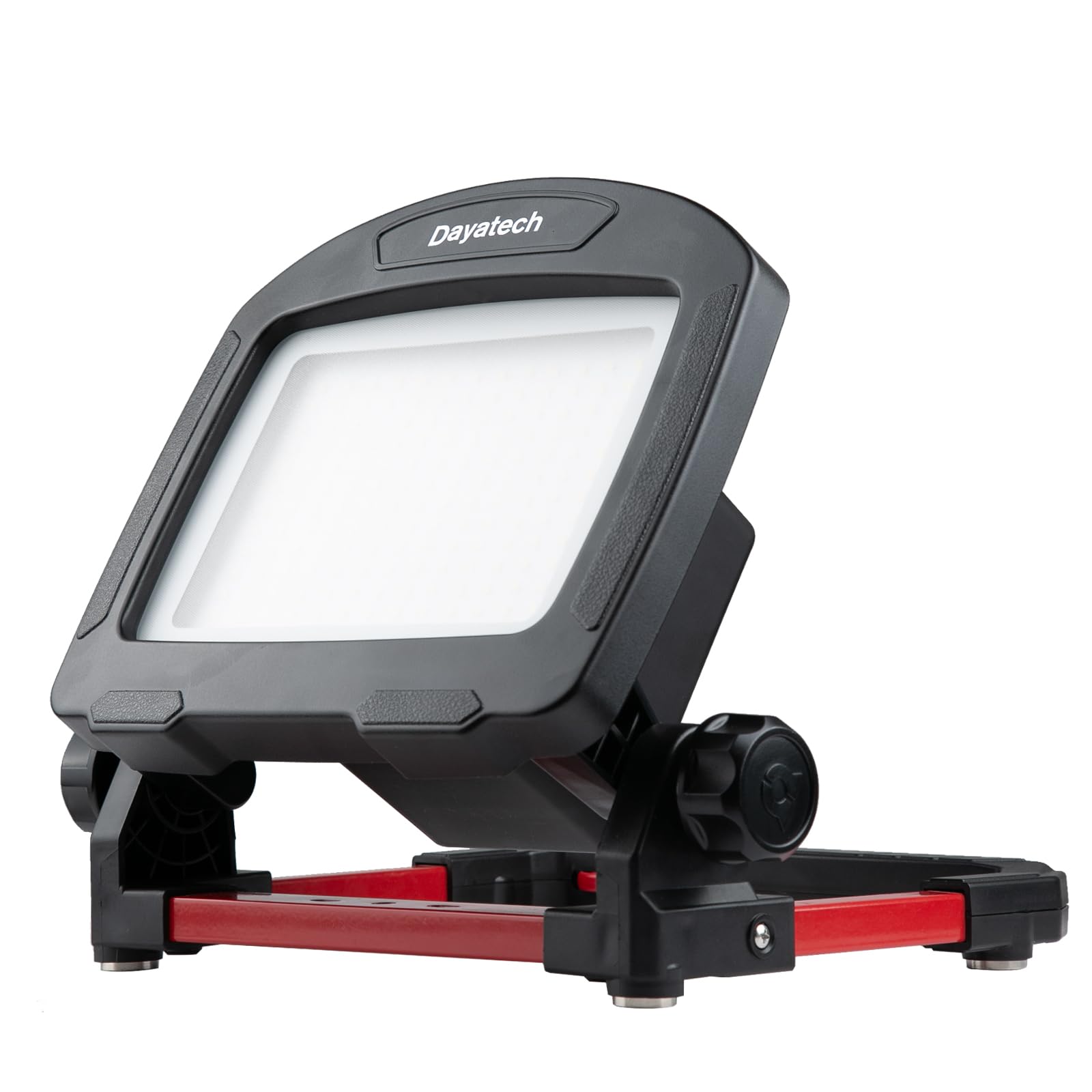 DAYATECH 50W 7000LM Waterproof LED Work Light, Compatible with Dewalt, Milwaukee and Makita 18-21V Battery, Foldable Magnetic Ba