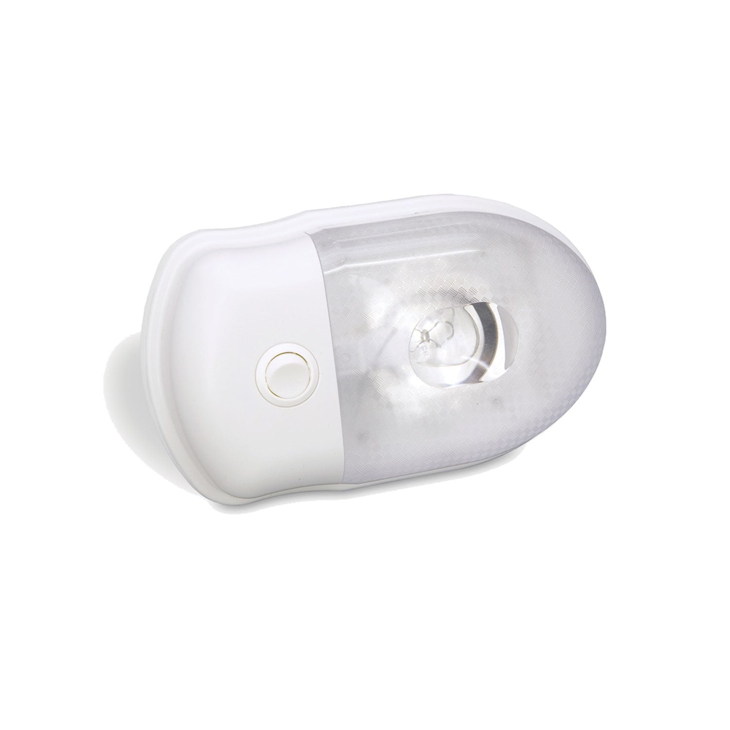 Bargman 34-76-123 Incandescent Interior Light (Single Light With Switch)