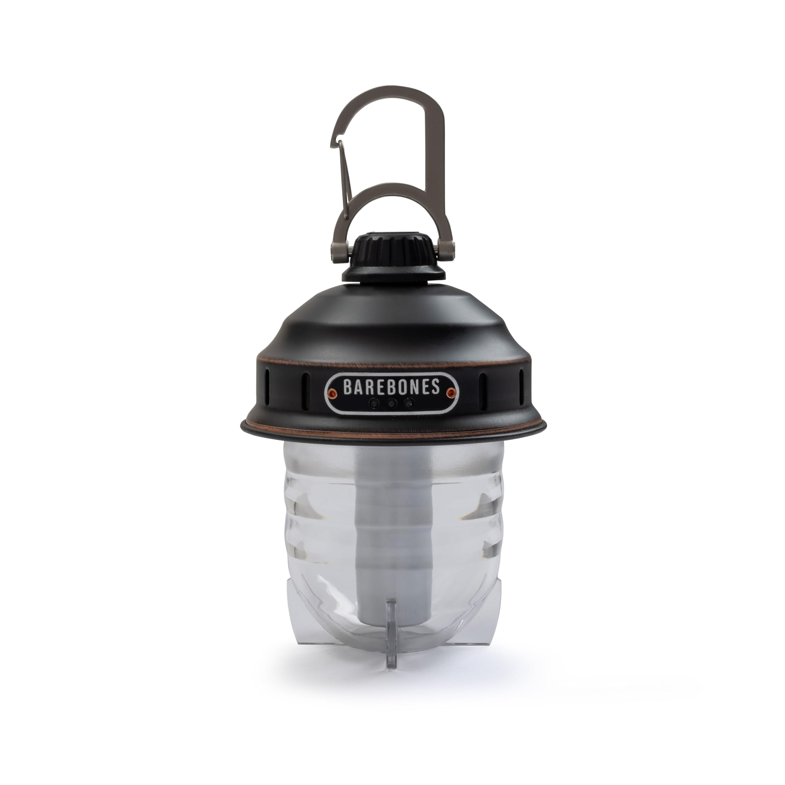Barebones Beacon Hanging Light - Antique Bronze, Rechargeable Led Camping Lantern With Adjustable Brightness - Weatherproof Vint