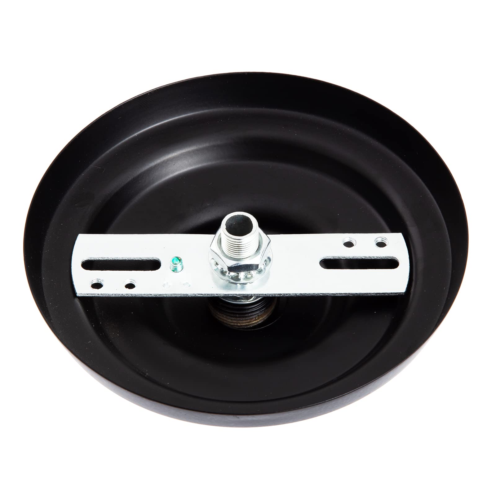 MAYOMAJO Light Canopy Kit, Heavy Duty Replacement Cover Plate, 5-5/16 Inch, Black, 2 Pack, Model MY-220616, Alloy Steel