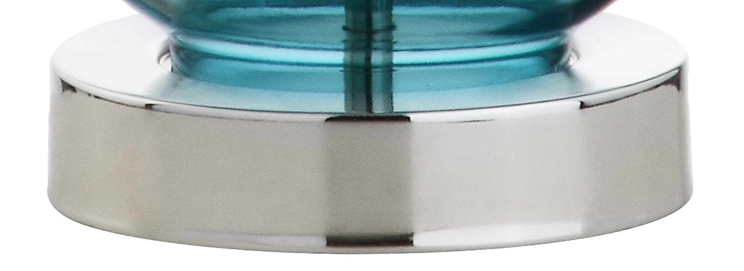Jonathan Y Colette Mini Glass Table Lamp Set Of 2, Amalfi Blue, 20, Transitional Glam For Office & Home