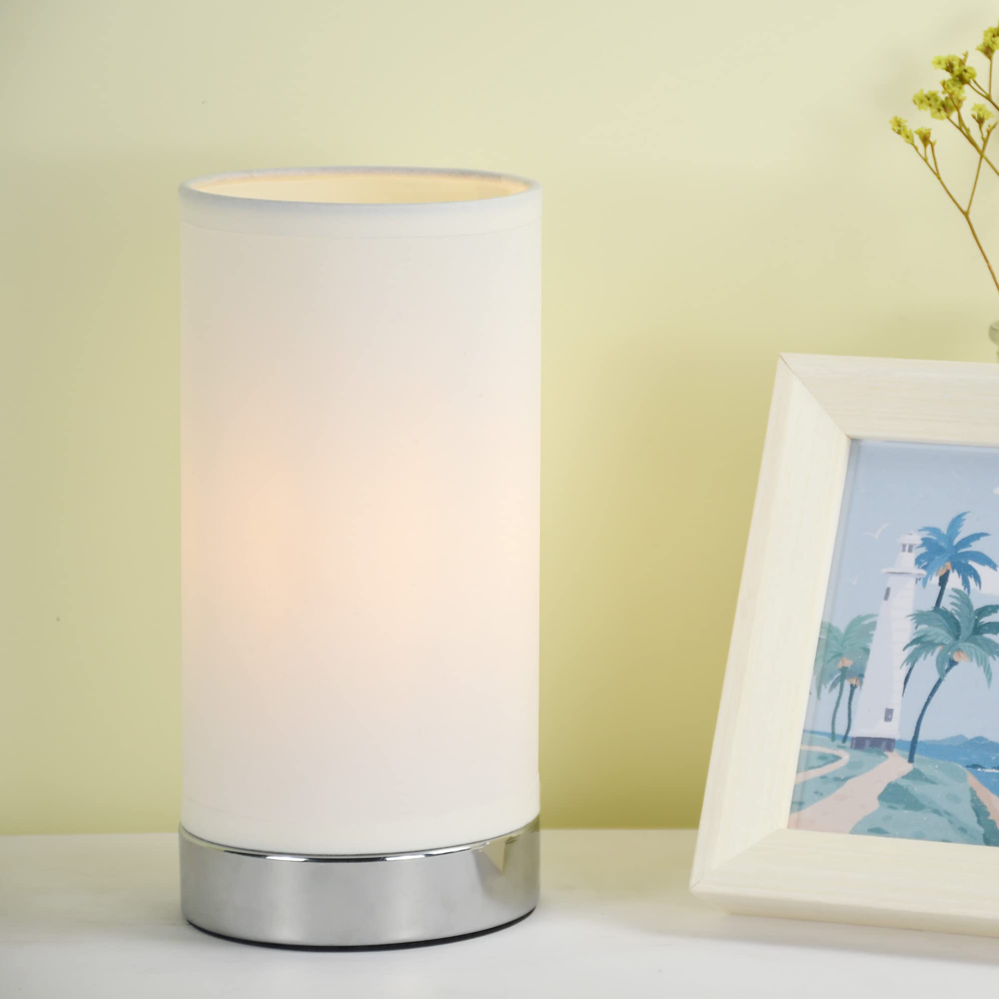 Lampwell FION Small Table Lamp for Living Room as Bedside Table Lamp for Bedroom,Modern Table Lamp,Kids Table Lamp,Night Table L