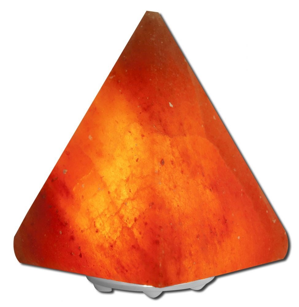 Himalayan Salt Pyramid Salt Lamp And Usb
