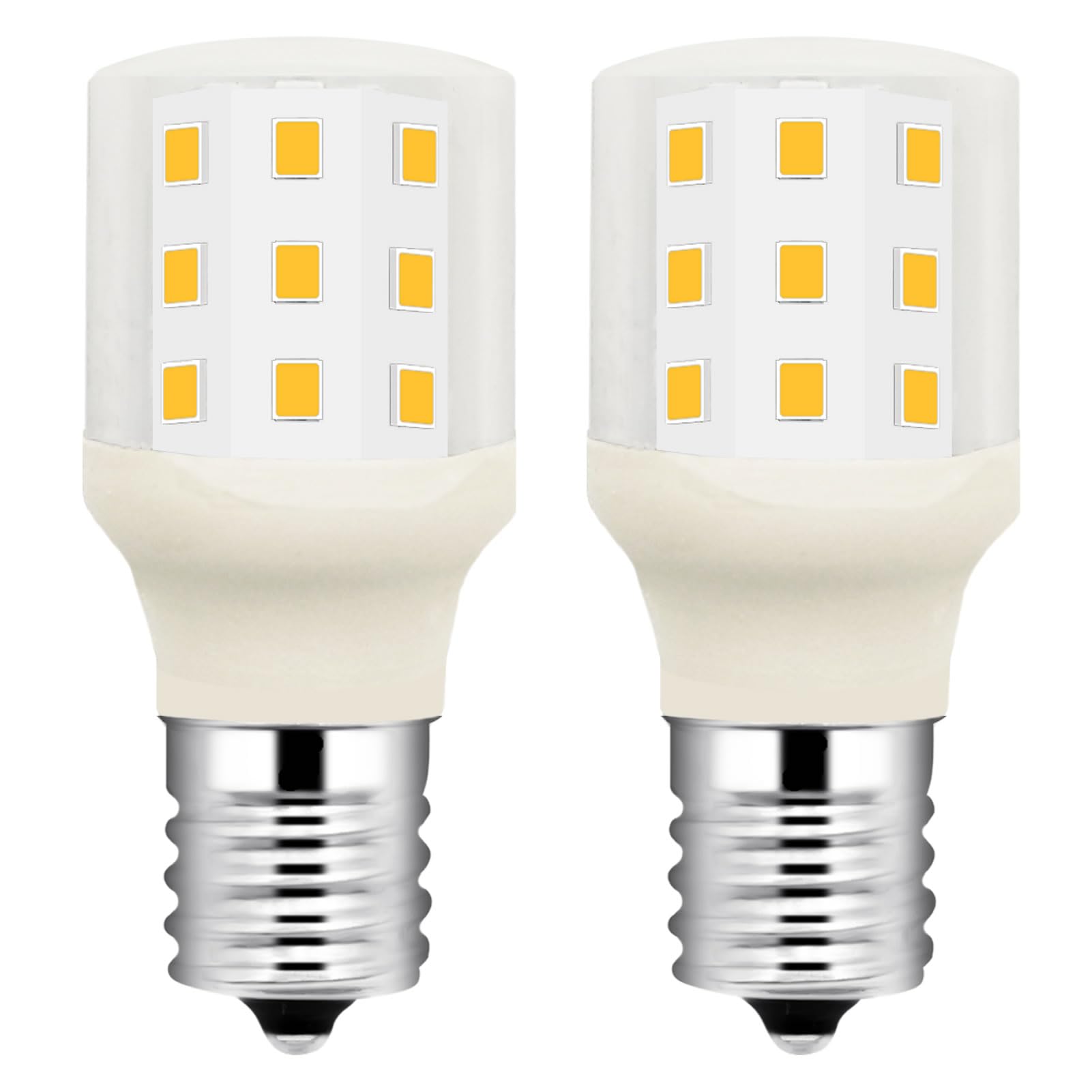 Opxeluyo Led Kei D28M Kel 2815 Kei D28X Kel 2816X Freezer Light Bulb 100-265V Refrigerator E17 3.8W 40W Halogen 500Lm Equivalent