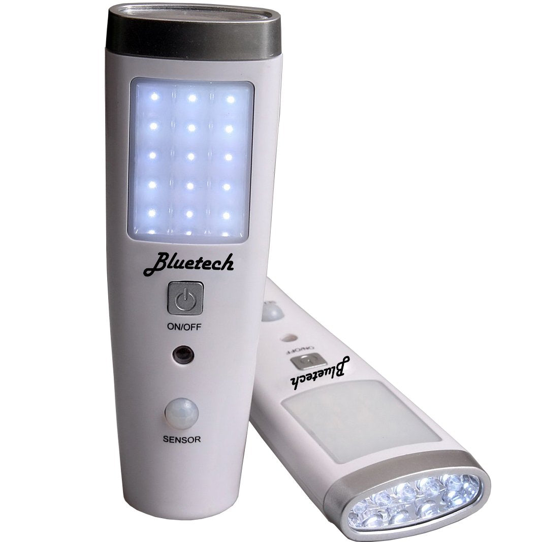 Avalon BLUETECH LED Flashlight Night Light - Motion Detection, ETL Approved, 3 Pack, White