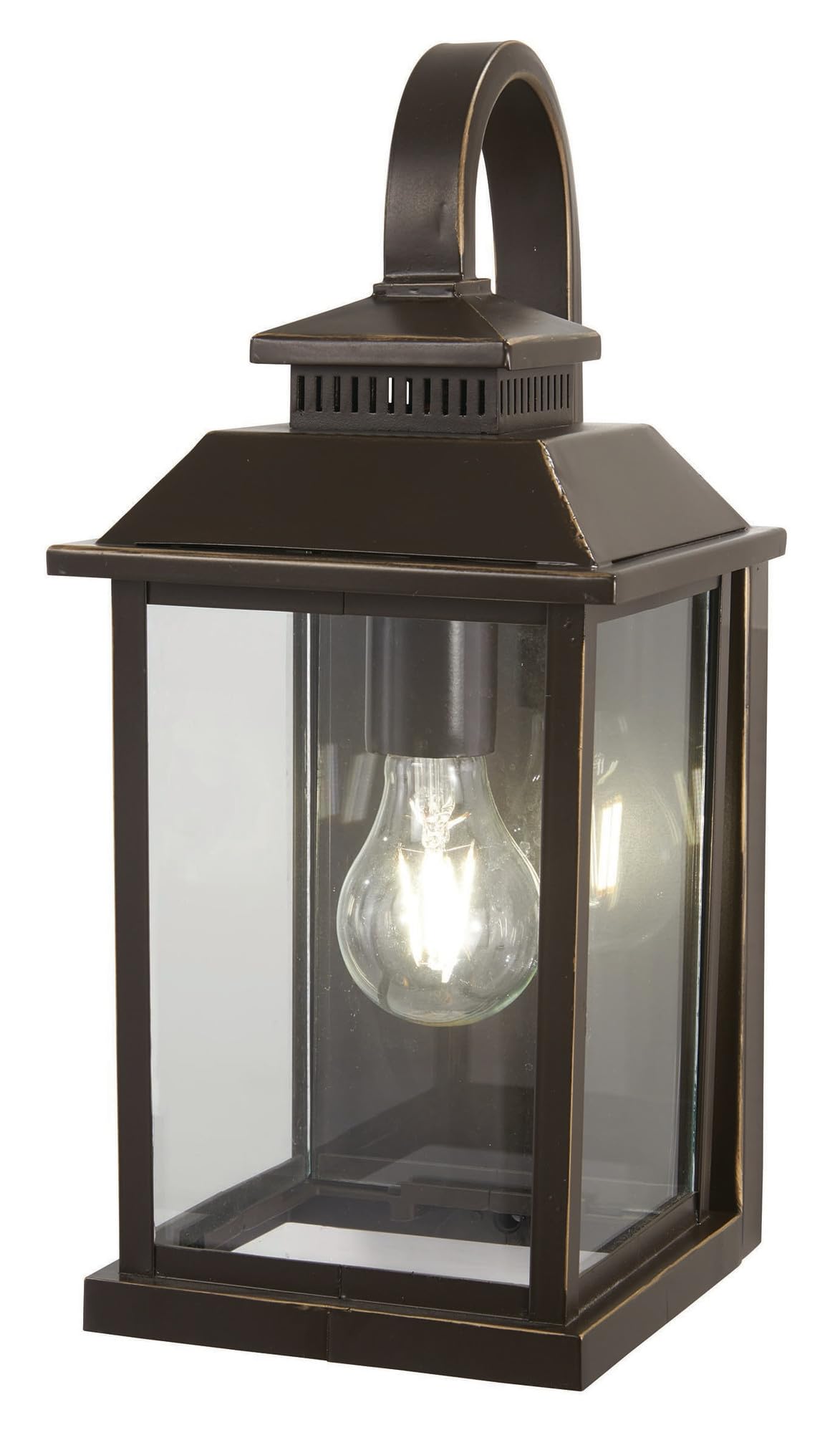 Minka Lavery Outdoor Wall Light 1-Light 100W Oil Rubbed Bronze 15inH Model 72591-143C