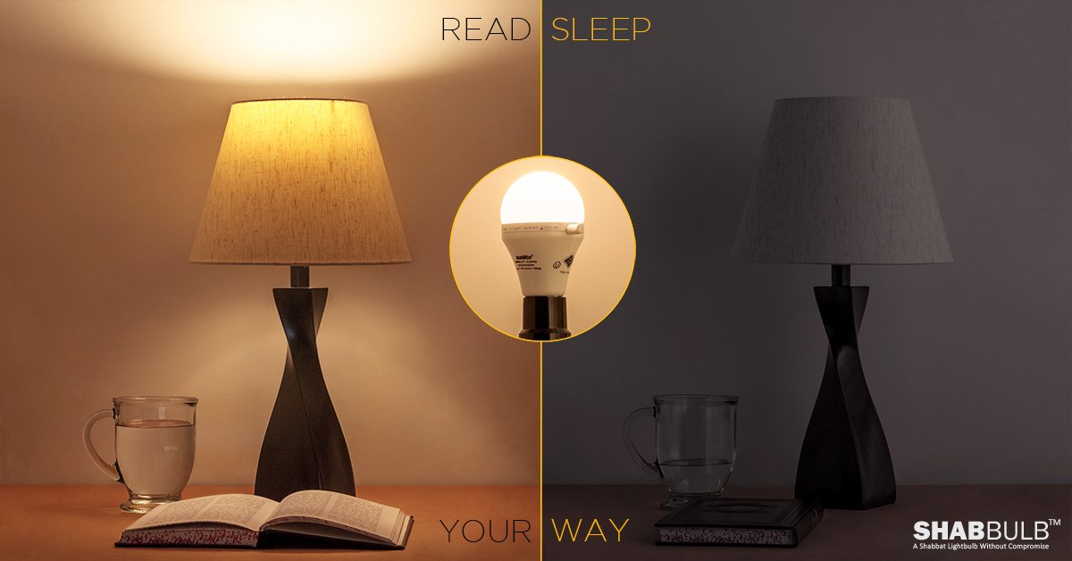 Sunlite 7W ShabBulb LED Light Bulb, Shabbat Permissible, 4000K Cool White, 40W Equivalent, 1 Count