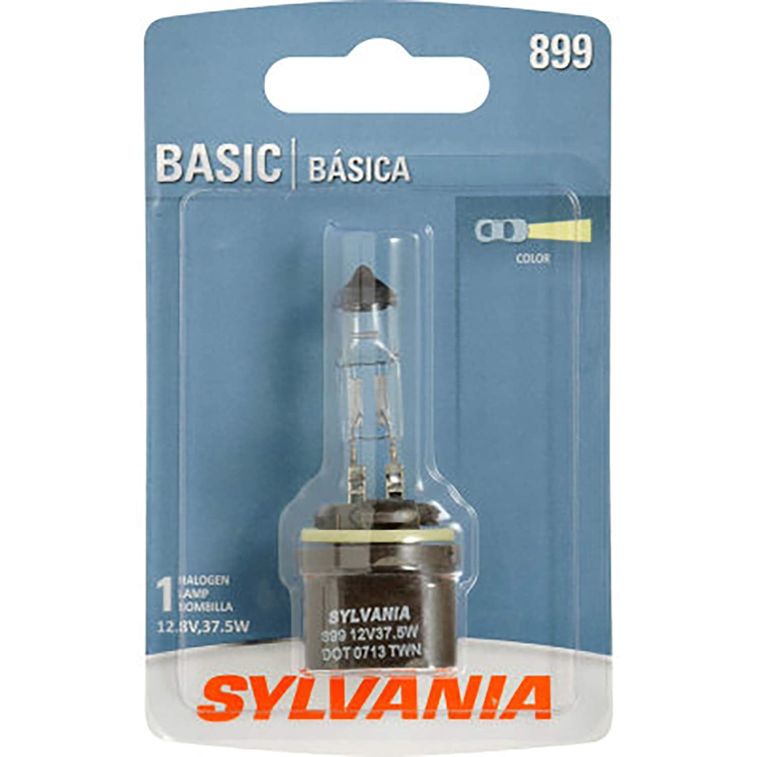 SYLVANIA Halogen Light Bulb for Fog and Headlight Applications, Model 899.BP, 1 Bulb