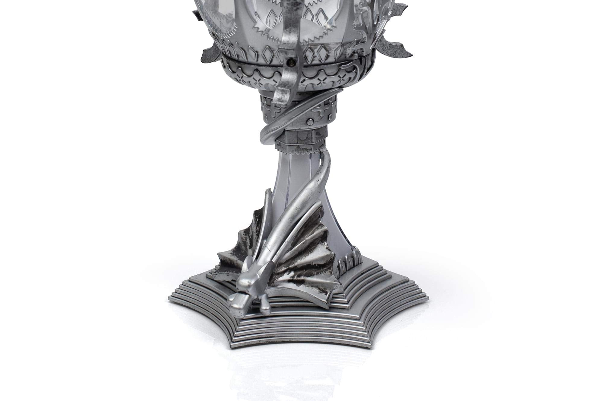 Harry Potter Triwizard Cup Mood Light - 13-Inch LED Lamp, Silver, Plastic, Model 13018