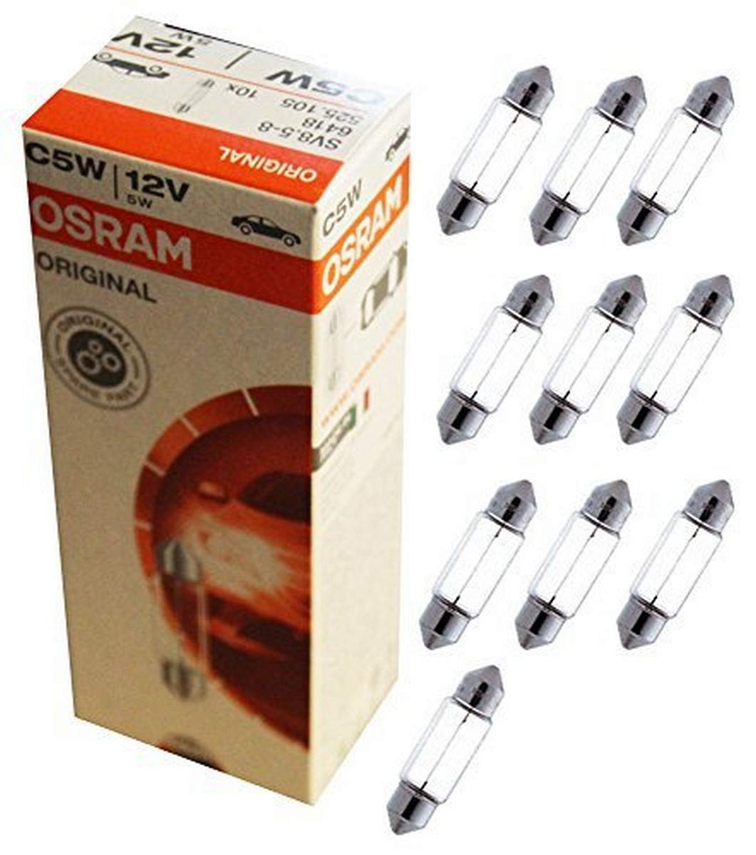 OSRAM Sylvania 6418 Incandescent Bulb, High Performance, 10 Pack