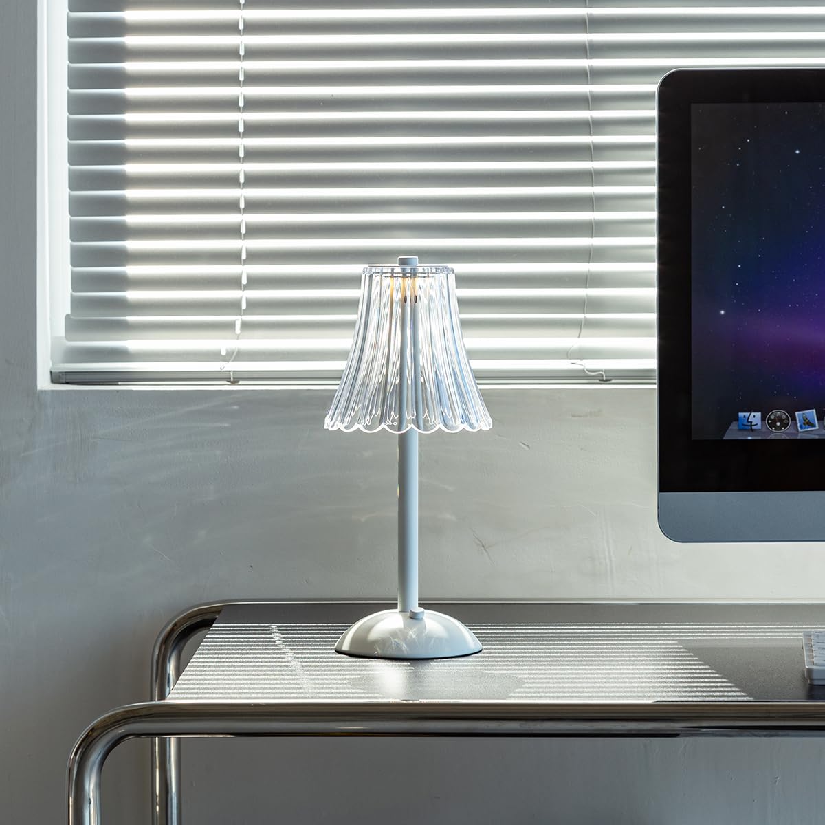 Heqet Cordless Table Lamp For Kitchen Home,Table,Dining Room, Gold Rechargeable Lamps, Usb Charge 12'' Tall Ledportable Outdoor