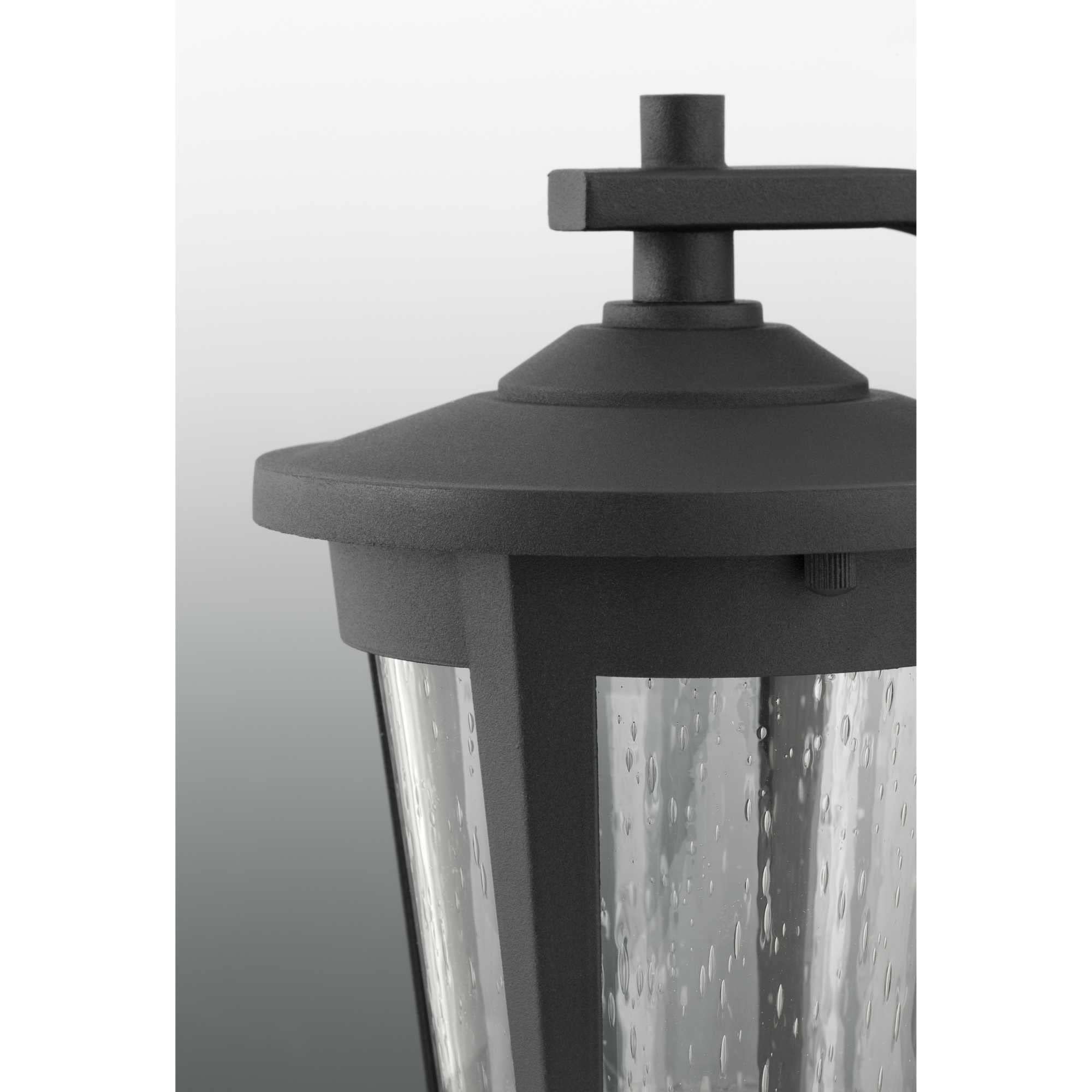 Progress Lighting East Haven 1-Light Outdoor Wall Lantern, Antique Bronze, Clear Seeded Glass, Model P6077-2030K9