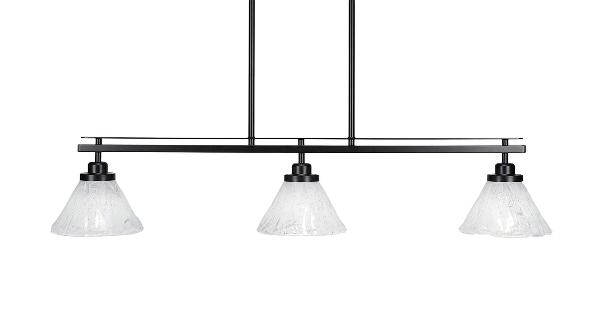 Odyssey 3 Light Island in Matte Black (2636-MB-7195)