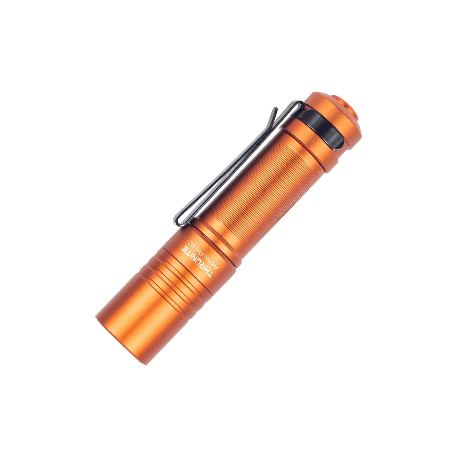 ThruNite Archer Pro V2 EDC Flashlight - 950 Lumens, USB-C Rechargeable, Pocket Size, Orange