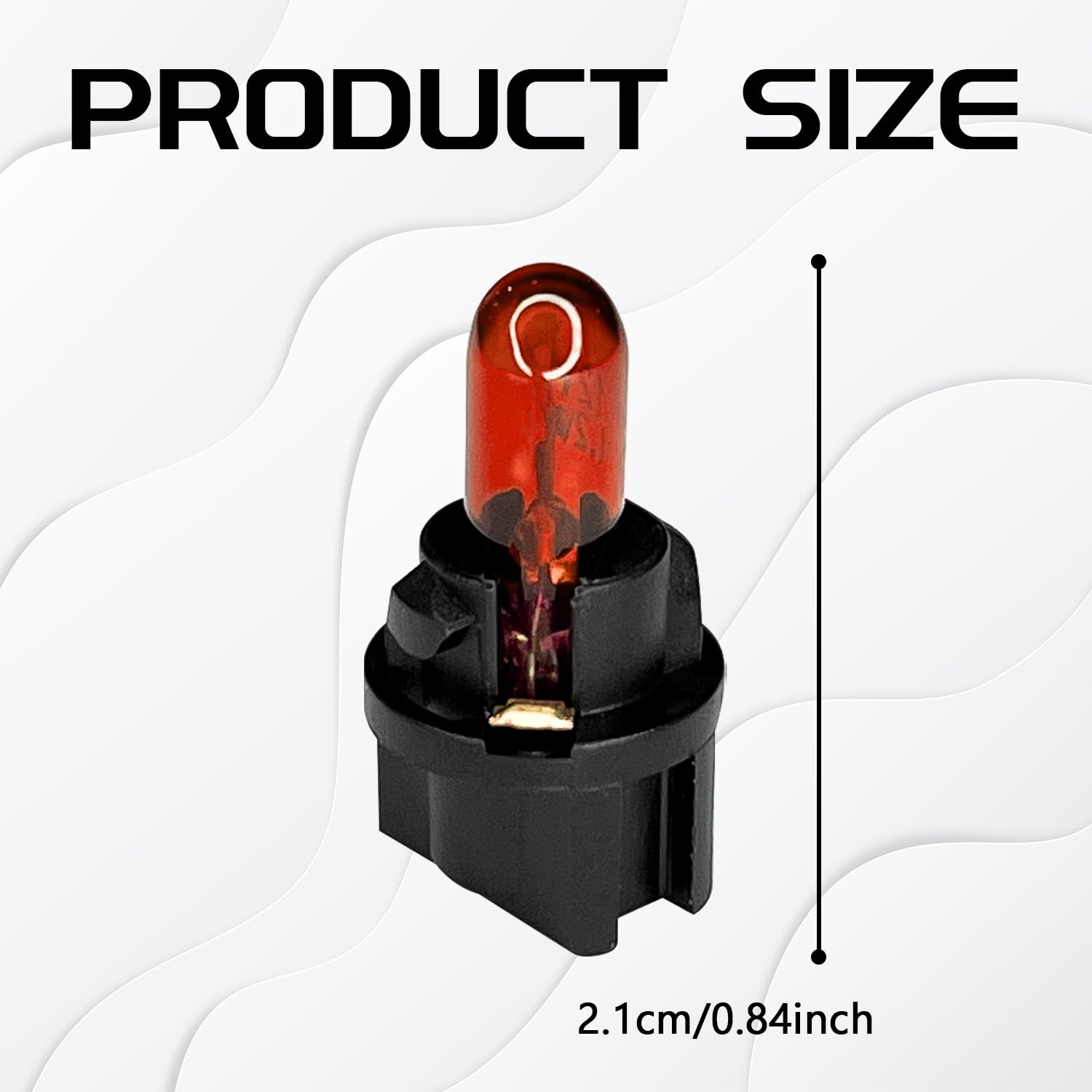 Qqwd 20Pcs T5 17 57 86 Halogen Instrument Cluster Bulbs Kits  12V Dash Light For Car Interior  Automotive Replacement Gauge Cluster Panel Bulb With T5 Sockets  Universal Lighting Accessories(Amber