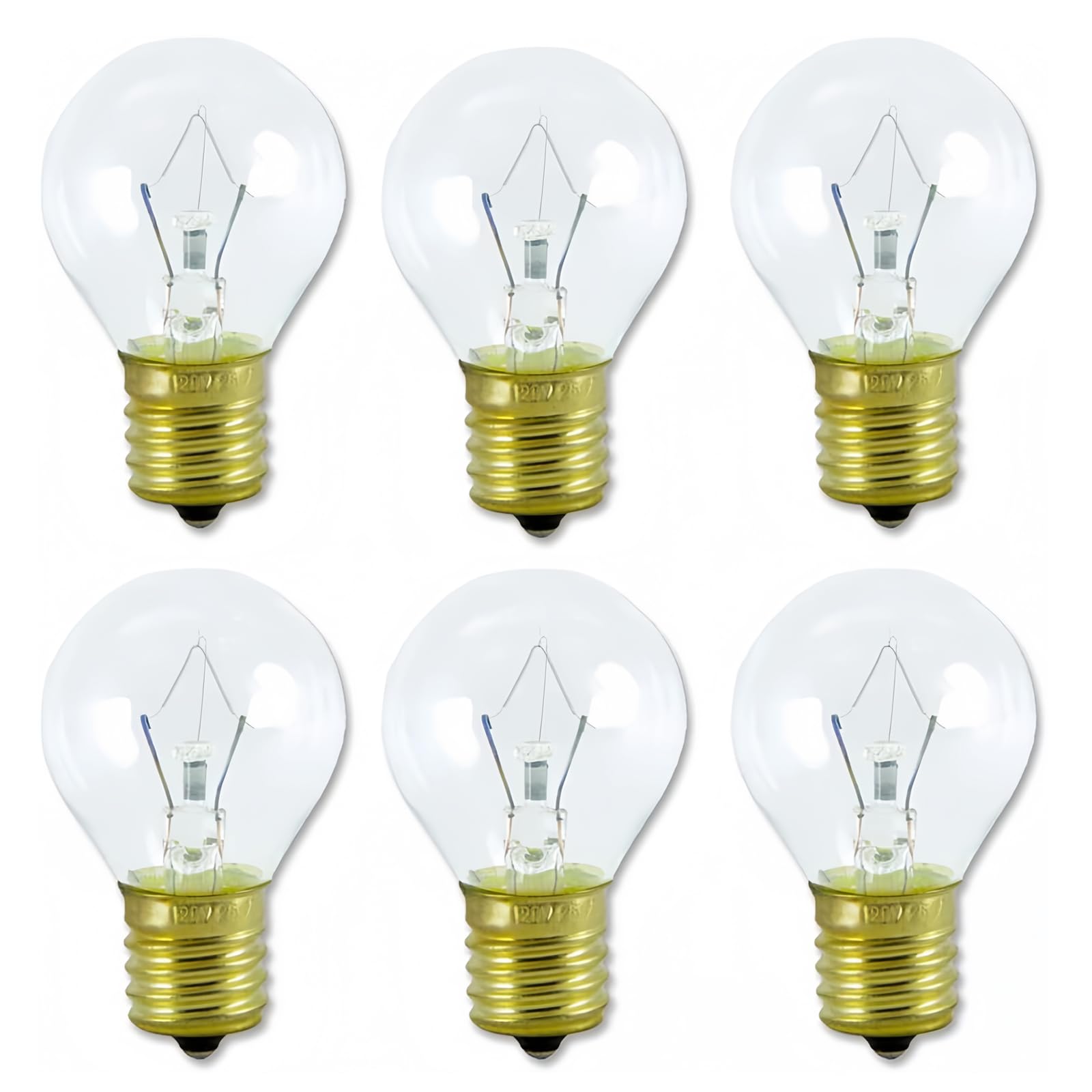 Lava Lamp Bulbs,25 Watt Original Replacement Bulbs For 14.5-Inch/20-Ounce Lava Lamp, High Temp Resistance, High-Output Heat S11