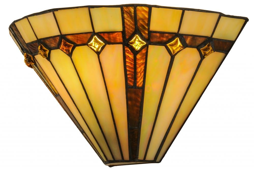 Meyda Tiffany 138902 Belvidere Wall Sconce, 13 Width