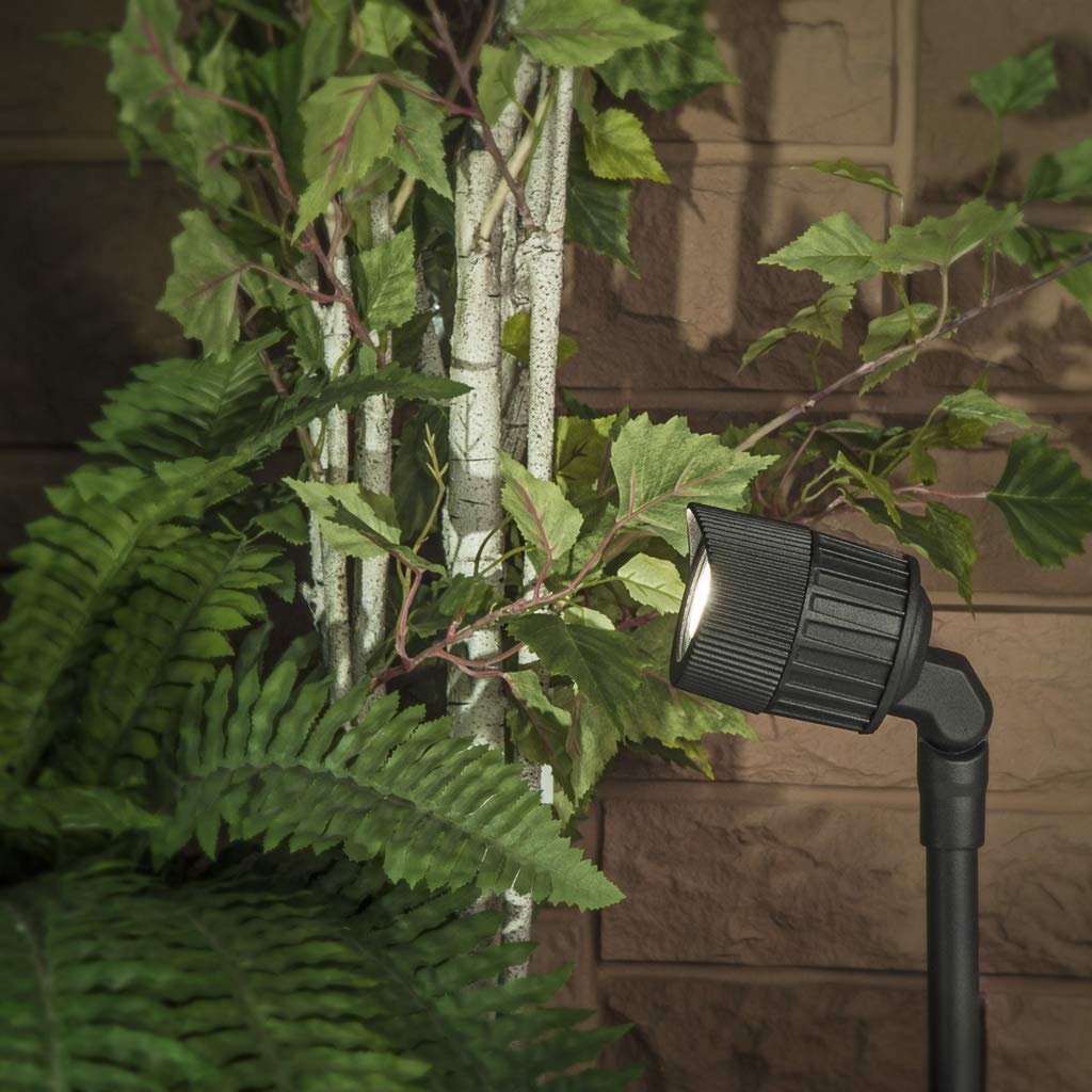 Sterno Home Gl33007Bk Paradise Low Voltage Led Junior Spot Light, 1 Count (Pack Of 1), Black