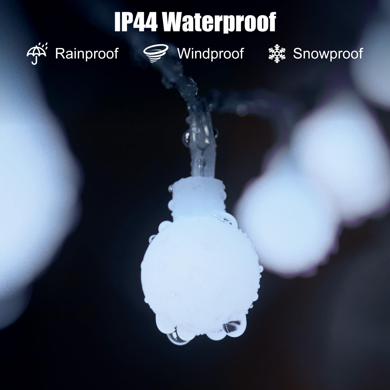 Globe String Lights Battery Operated - 21 Feet 60 Led Twinkle Fairy Lights, 8 Modes With Remote Mini Globe Lights For Indoor Outdoor Bedroom Party Wedding Garden Christmas Tree Decor, Pure White