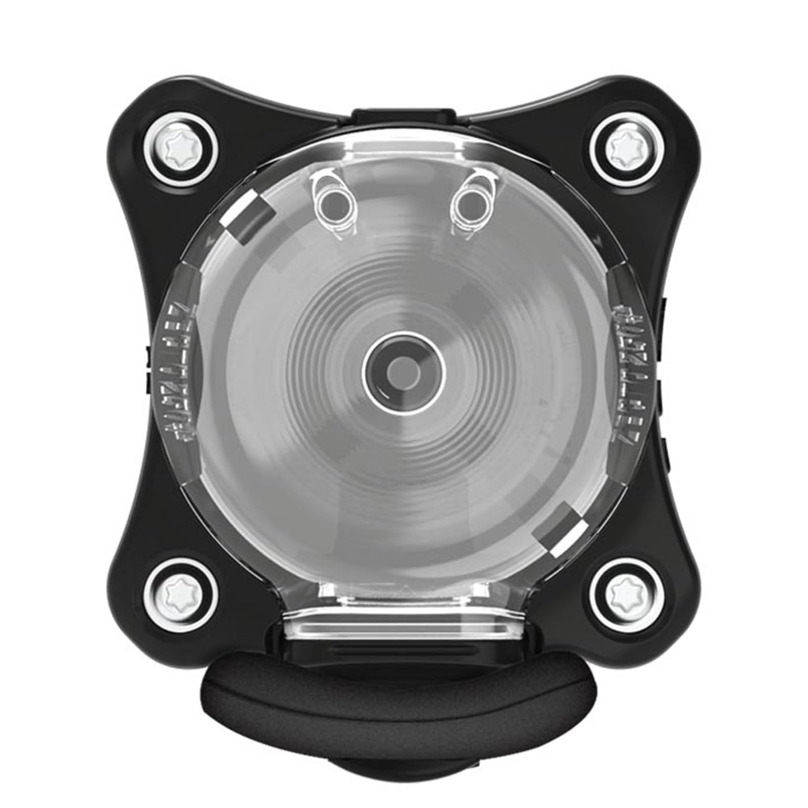 Lezyne Zecto Drive Bicycle Durable Usb Rechargeable Ipx7 Waterproof 250 Lumens White Leds Front Light W/Multiple Solid & Flash Modes | Silicone Rubber Mounting Strap Included, Black, Usb-C