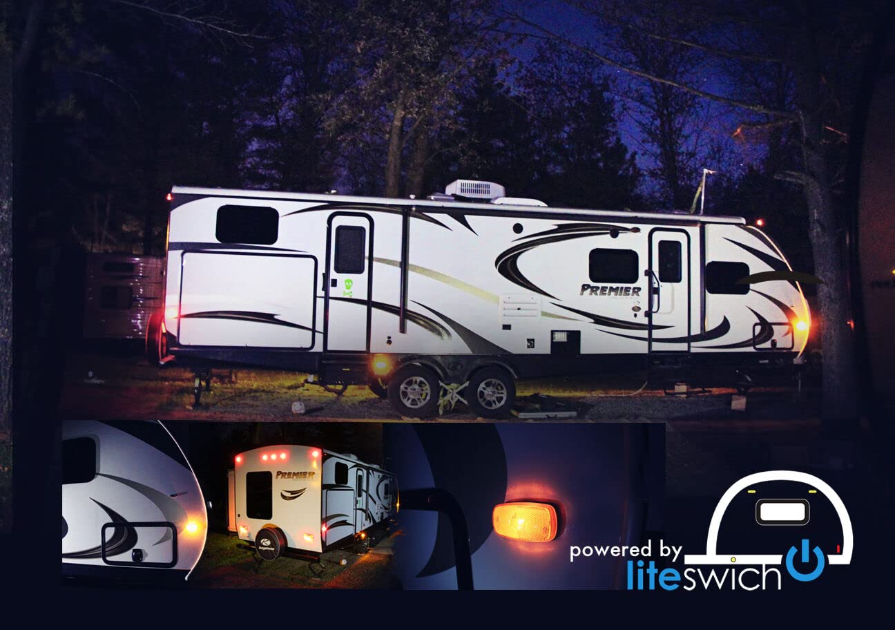 Turn On Your Camper Lights Rv Lights With Liteswich 2.0 Camping Accessories
