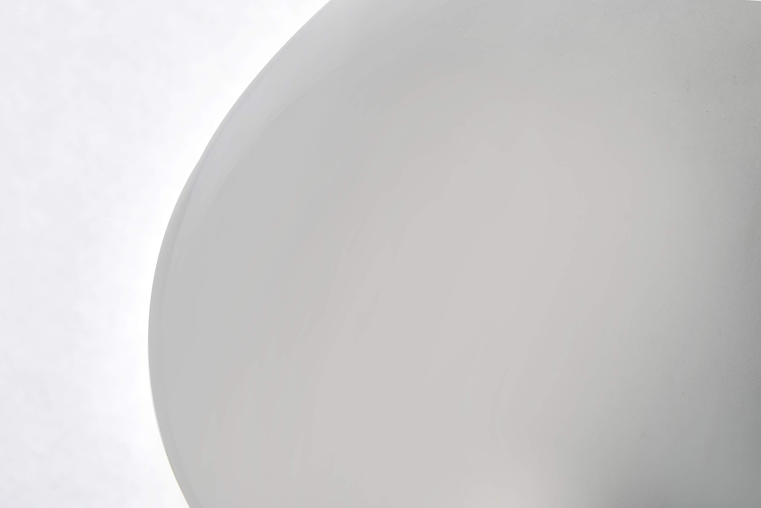 Living District Chrome Finish Pendant Light, Reflection Collection, 7In Diameter, 5In Height